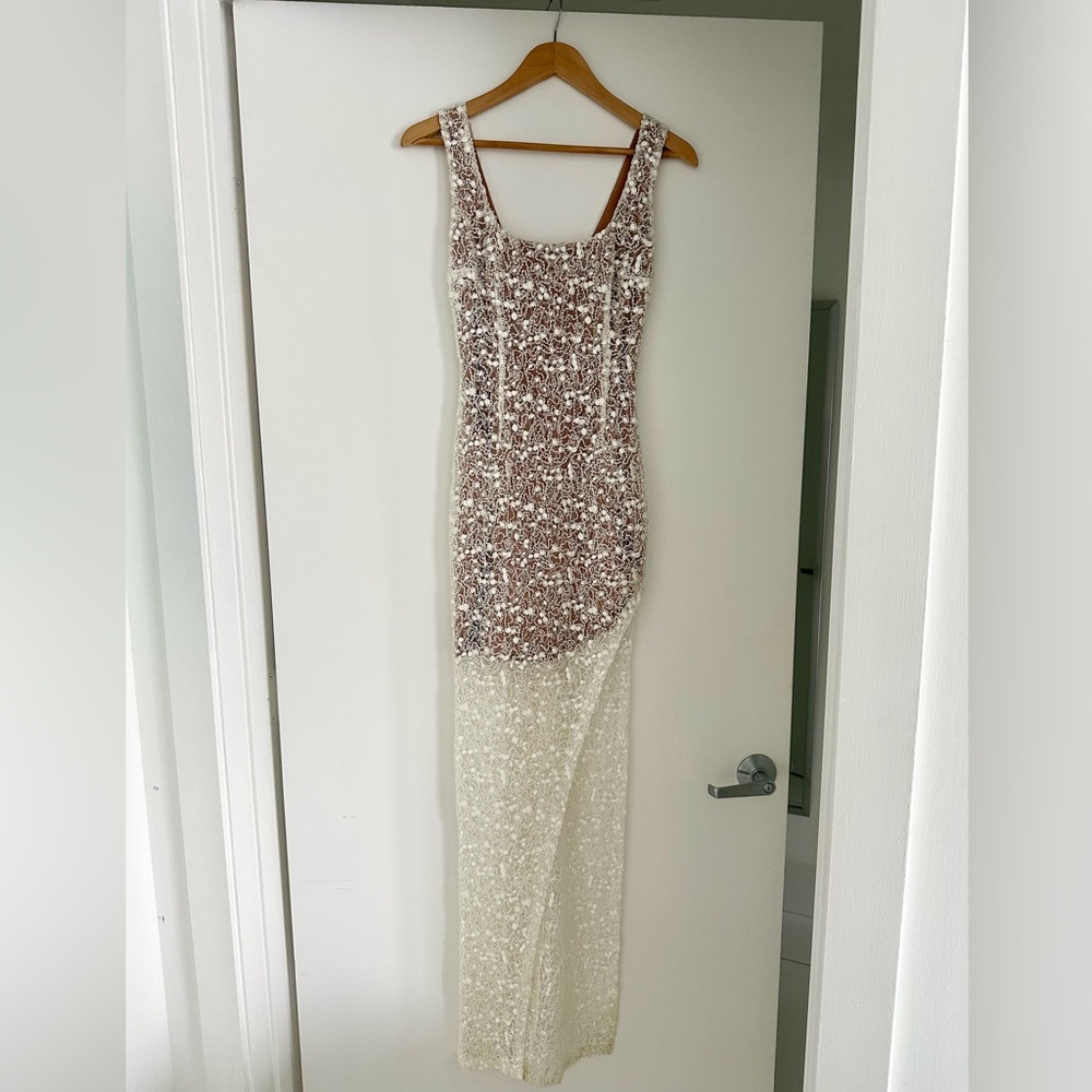 Nadine Merabi Louisa White Dress XS - Picture 5 of 5